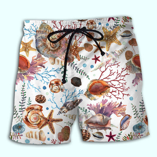 Colorful Snail Artistic Beach Shorts For Warm Weather Travel And Everyday Comfort