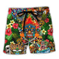 Skull Beach Shorts For Island Getaways And Thoughtful Gift Giving