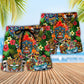 Skull Beach Shorts For Island Getaways, Seaside Leisure, And Thoughtful Gift Giving
