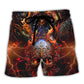 Skull Beach Shorts For Warm Weather Outings And Bright Seasonal Outfits