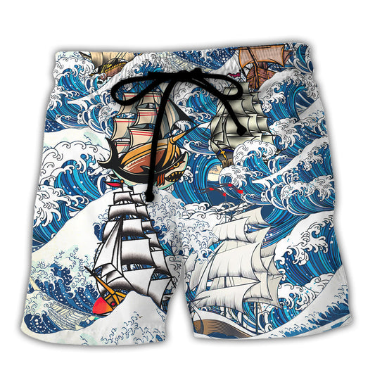 Sailing Beach Shorts For Coastal Adventures And Versatile Outdoor Wear