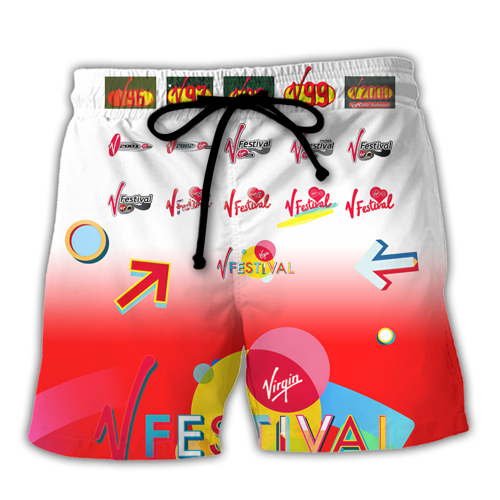 Music Live Music Festival Rock Beach Shorts For Resort Getaways And Weekend Casual Style