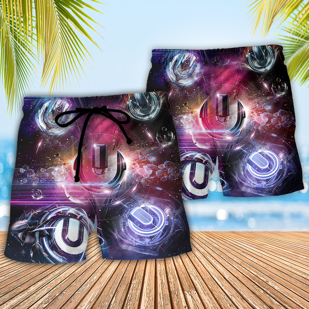 Music Event Festival Vibes Beach Shorts For Musicians And Outdoor Comfort