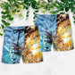 Immortal Dragon Fantasy Beach Shorts For Sunny Holidays And Comfortable Daily Styling