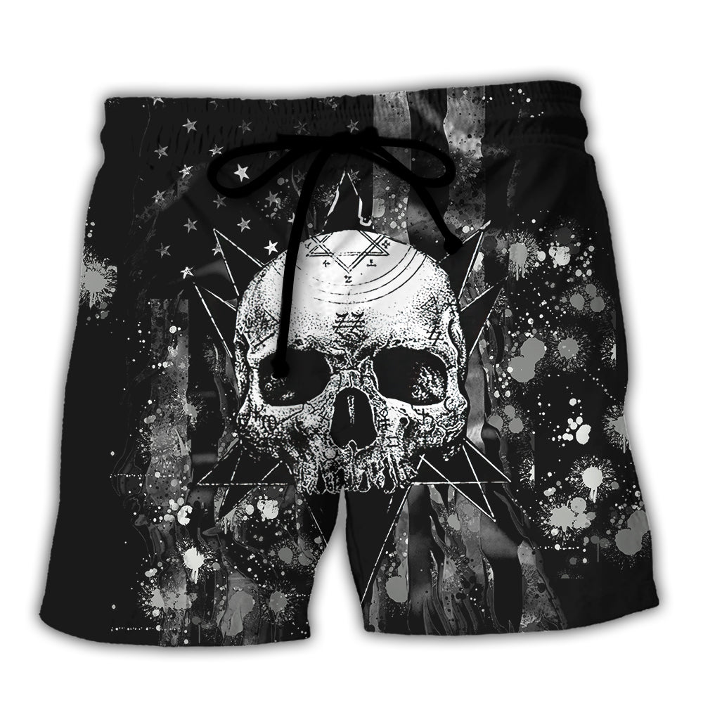 Skull Beach Shorts For Summer Vacations And Thoughtful Gift Giving