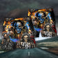 Skull Van Beach Shorts For Warm Weather Outings And Versatile Outdoor Wear