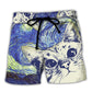 Cat Beach Shorts For Holiday Cruises And Laid Back Styling