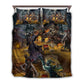 Skull Pirate Treasure Journey Bedding Cover For Gothic Bedroom Decor