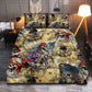 Skull Pirate Treasure Bedding Cover For Gothic Bedroom Decor