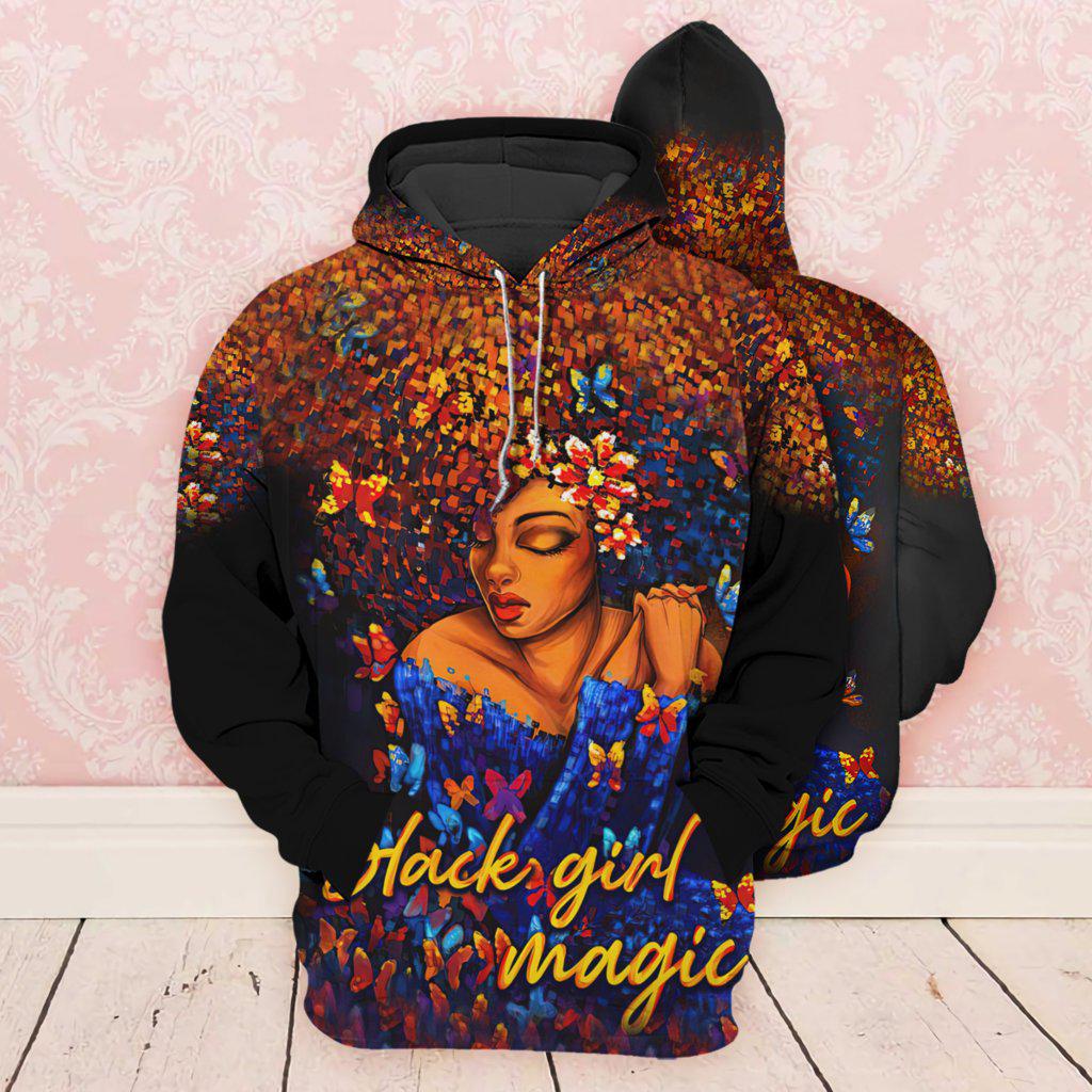 Black Magic Girl Hoodie For Mythical Themes Daily Outfits And Gift Ideas