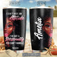 Black Woman I Don't Have An Attitude Personalized 20 Oz Tumbler For Coffee Travel And Daily Drinks