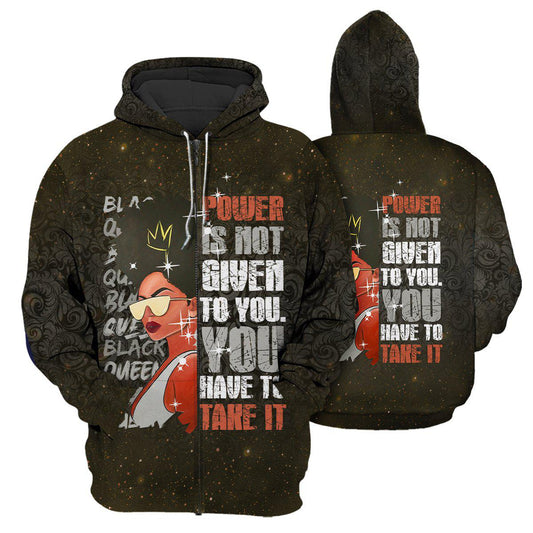 Black Girl Power Hoodie For Weekend Adventures Casual Style And Relaxed Comfort