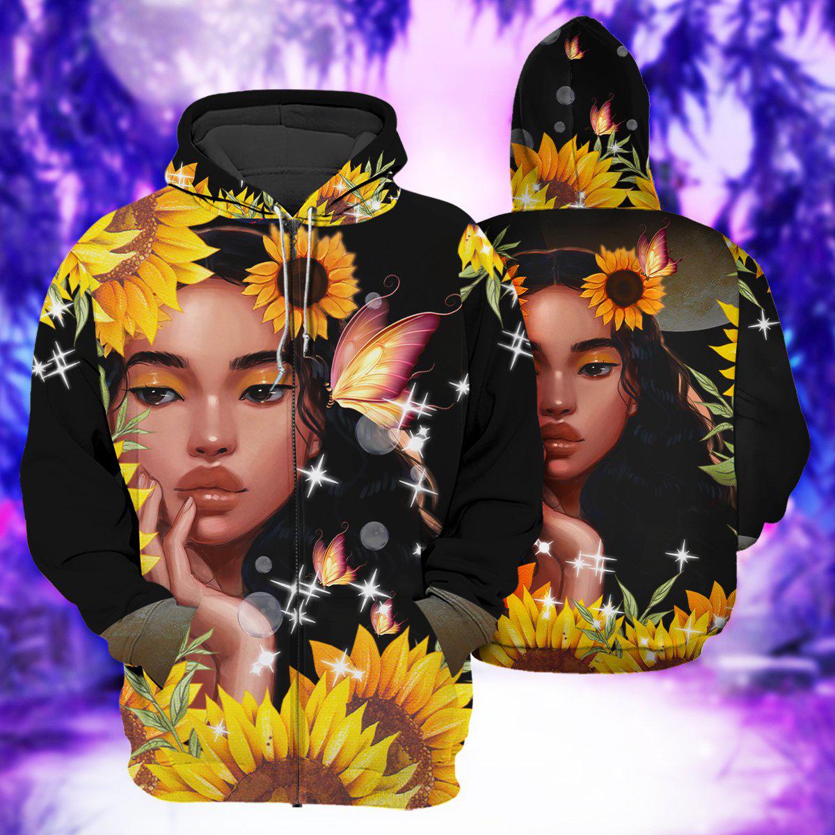Sunflower Loves Girl Hoodie For Weekend Adventures Casual Style And Relaxed Comfort