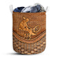 Small Size BMX Bike Rattan Texture Laundry Basket For Bathroom Bedroom Storage