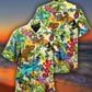Lizard Hawaiian Shirt With Detailed Graphic For Beach Vacations Casual Parties And Warm Weather Style
