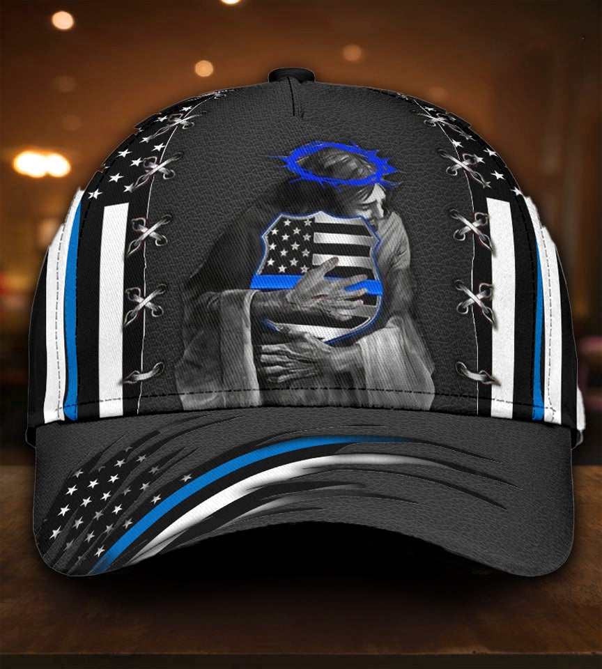 Back The Blue Faith Police Classic Cap For Festivals Holidays And Comfortable Everyday Wear