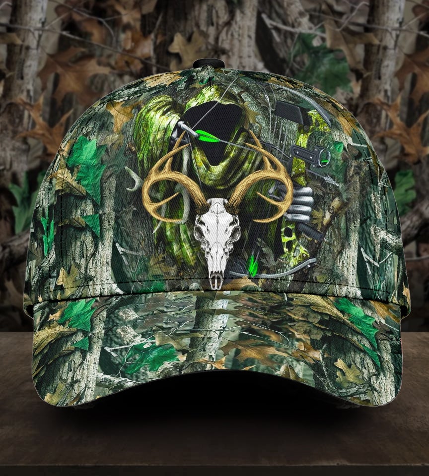 Badass Hunter Hunting Outdoor Classic Cap For Weekend Travel Outdoor Events And Casual Outfits
