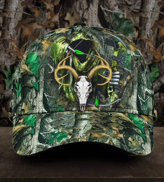 Badass Hunter Hunting Outdoor Classic Cap For Weekend Travel Outdoor Events And Casual Outfits