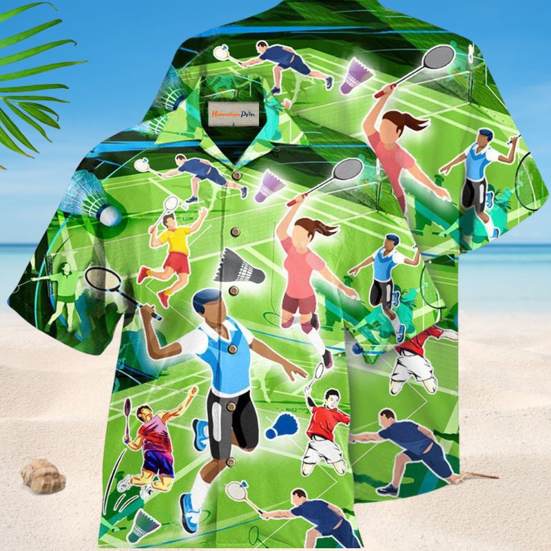 Badminton Lifestyle Hawaiian Shirt For Island Getaways Summer Events And Everyday Warm Weather Wear