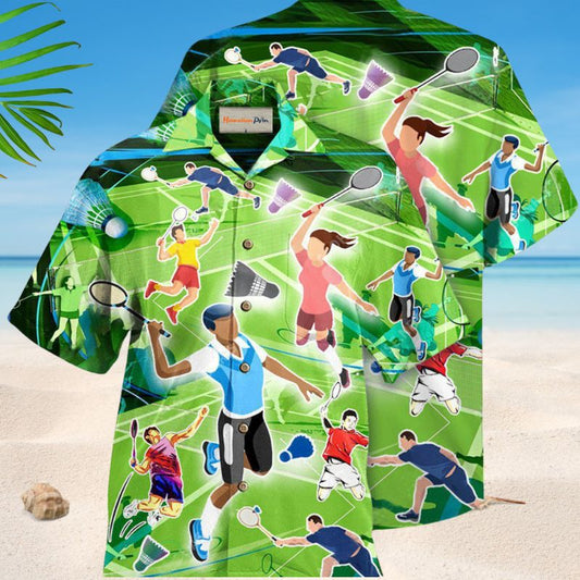 Badminton Lifestyle Hawaiian Shirt For Island Getaways Summer Events And Everyday Warm Weather Wear
