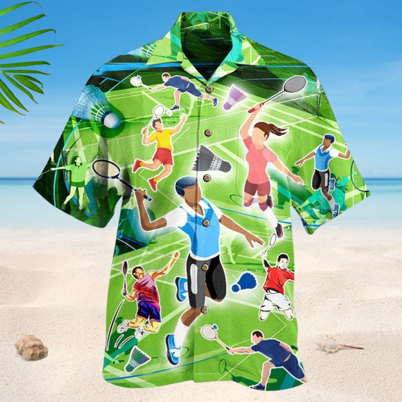 Badminton Lifestyle Hawaiian Shirt For Island Getaways Summer Events And Everyday Warm Weather Wear