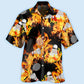 Badminton Fire Hawaiian Shirt Design View For Casual Summer Styling