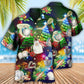 Christmas Baking Hawaiian Shirt With Detailed Graphic For Resort Travel Summer Outings And Casual Gatherings