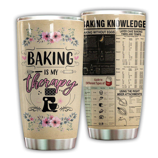 Baking Lover 20 Oz Tumbler For Coffee Travel And Daily Drinks