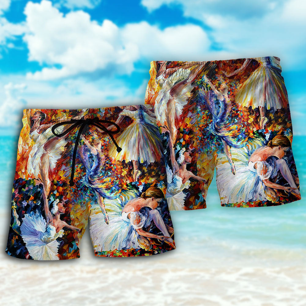 Ballet Beautiful Color Beach Shorts For Coastal Adventures And Relaxed Summer Wear