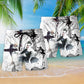 Ballet Love And Life Black Beach Shorts Print Detail For Beach Activities And Vacation Wear