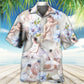 Floral Ballet Dance Hawaiian Shirt Pattern View For Lightweight Everyday Style