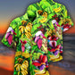 Tropical Banana And Forest Hawaiian Shirt With Detailed Graphic For Summer Travel Coastal Events And Thoughtful Gift Giving