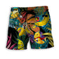 Funny Banana Fruit Humor Beach Shorts For Summer Vacation And Coastal Travel