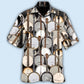 Banjo Music Pattern Hawaiian Shirt For Resort Trips, Coastal Parties, And Warm Weather Style