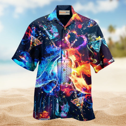 Bartender Call The Shot Hawaiian Shirt For Resort Trips Work Pride And Thoughtful Professional Gifts