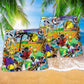 Baseball Do It With Passion Beach Shorts Pattern View For Vacation Travel And Outdoor Fun