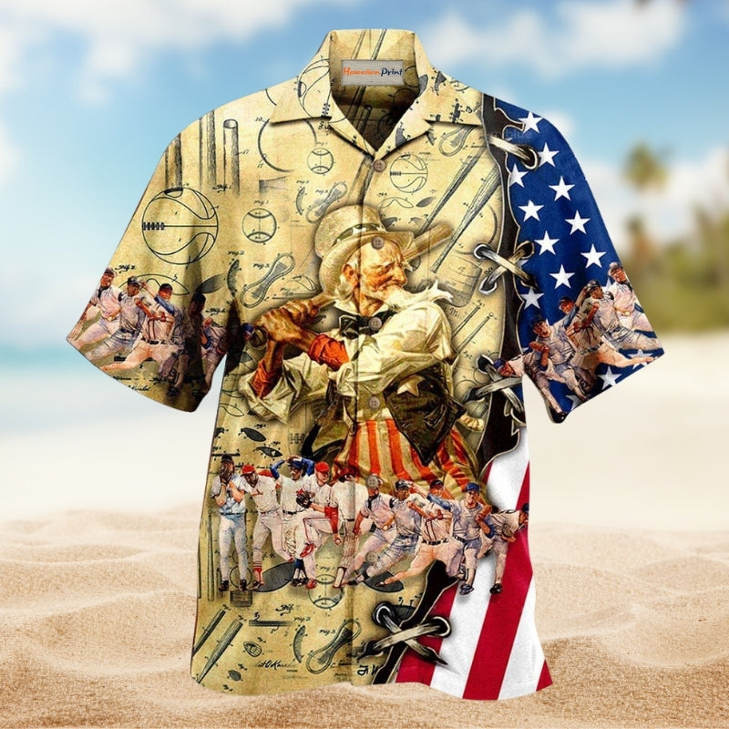 Baseball Is More Than A Game Hawaiian Shirt For Summer Vacation Beach Travel And Relaxed Casual Wear