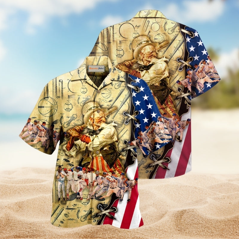 Baseball Is More Than A Game Hawaiian Shirt For Summer Vacation Beach Travel And Relaxed Casual Wear