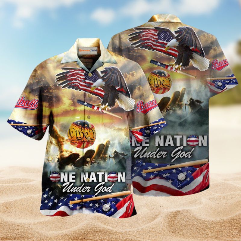 Baseball Nation Hawaiian Shirt For Beach Days, Summer Outings, And Thoughtful Gift Giving
