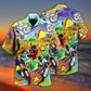 Baseball Hawaiian Shirt With Detailed Graphic For Warm Weather Adventures Parties And Daily Comfort