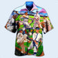 Vintage Baseball Hawaiian Shirt With All Over Print For Summer Events Coastal Travel And Comfortable Styling