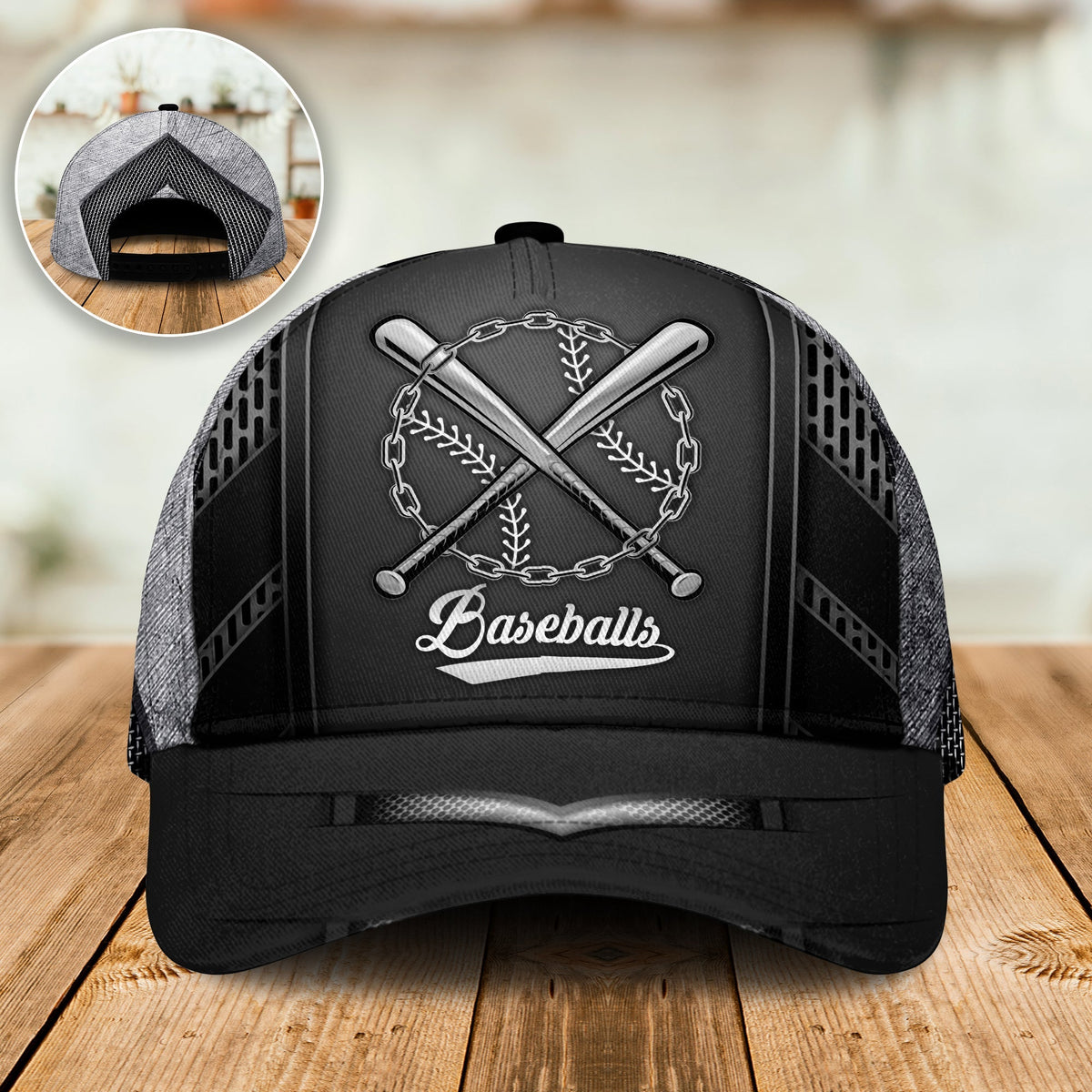 Baseball Black Classic Cap For Comfortable Daily Wear Travel And Weekend Outings