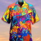 Basketball Hawaiian Shirt With All Over Print For Summer Events Coastal Travel And Comfortable Styling