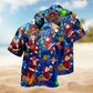 Festive Christmas Hawaiian Shirt For Tropical Holidays, Outdoor Gatherings, And Everyday Comfort