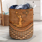 Basketball Rattan Texture Beautiful Style Laundry Basket For Room Home Organizer
