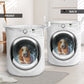 Basset Hound Dog Washing Machine Laundry Basket For Nursery Dorm And Home Storage