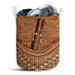 Small Size Bassoon Rattan Texture Laundry Basket For Bathroom Bedroom Storage
