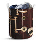 Small Size Bassoon Shortcut Laundry Basket For Bathroom Bedroom Storage