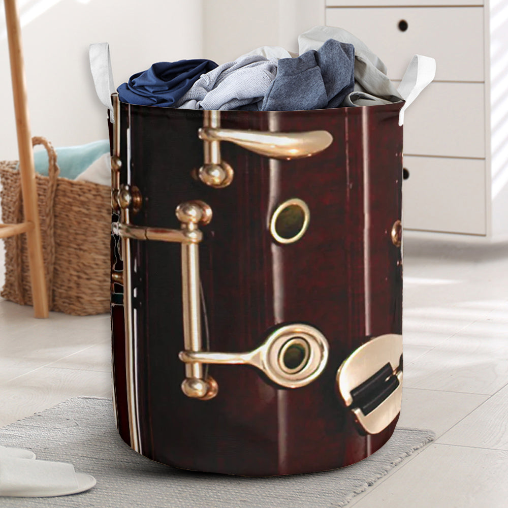Bassoon Shortcut Laundry Basket For Room Home Organizer