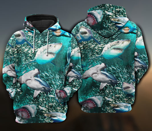 Shark Motivation Hoodie For Nautical Inspired Streetwear Weekend Trips And Comfort